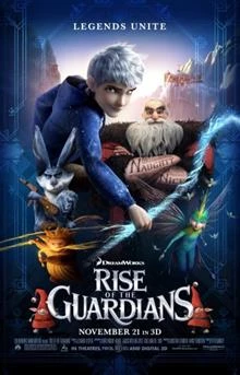 Rise of the Guardians / Чудната петорка